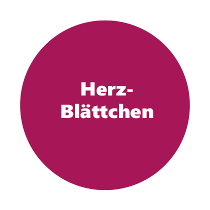 Herz-Blättchen